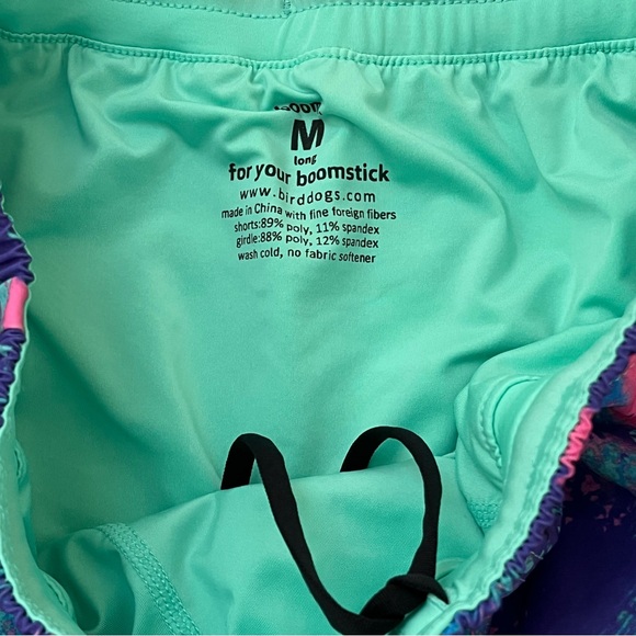 Birddogs Boom For Your Boomstick Baysider‎ Purple Pink 9.5”  Medium Gym Shorts - Picture 5 of 7